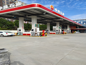 中石油加油站樹脂成品排水溝案例